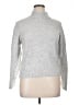 Olivia Sky Gray Turtleneck Sweater Size XL - photo 1