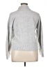 Olivia Sky Gray Turtleneck Sweater Size XL - photo 2