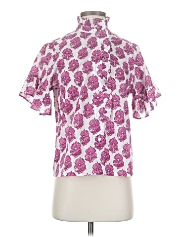 Karen Kane Short Sleeve Blouse (view 1)