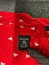 George 100% Rayon Hearts Red 3/4 Sleeve Blouse Size L - photo 7