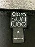 Clara Sun Woo Black 3/4 Sleeve Top Size 1X - photo 7