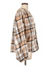 Andree by UNIT Plaid Tan Long Sleeve Blouse Size L - photo 4