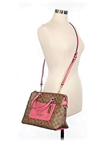 Coach Factory Leather Satchel (view 2)