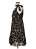 Unbranded 100% Polyester Floral Black Casual Dress Size S - photo 5