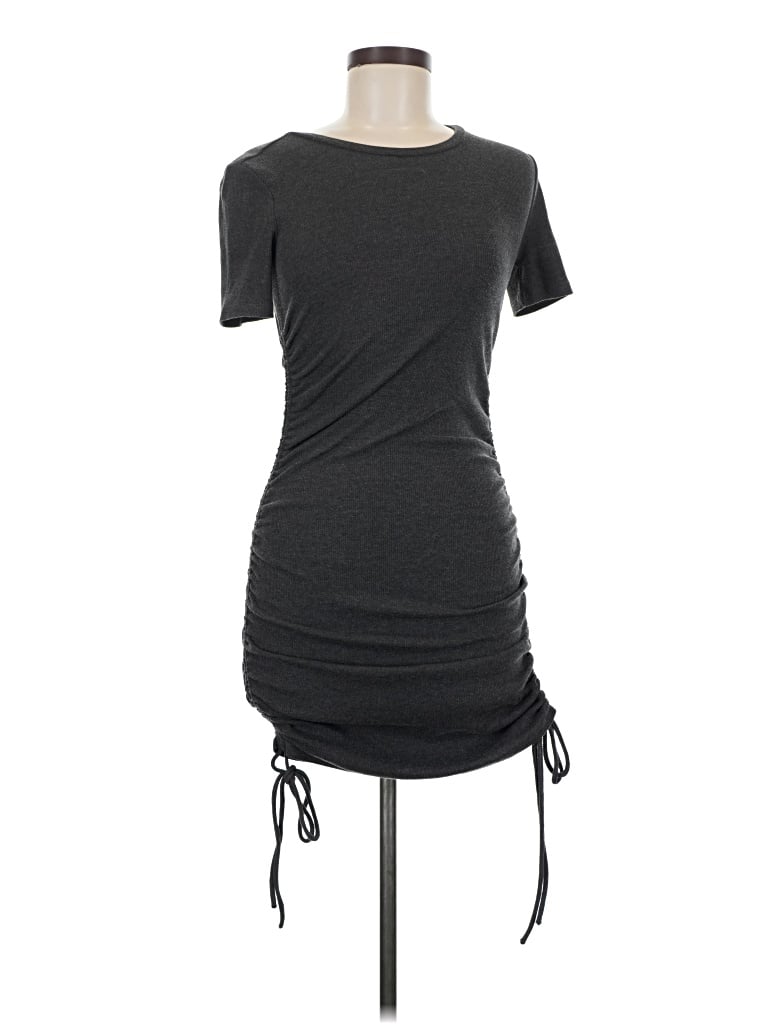 Pre-owned Zara Casual Dress In Gray