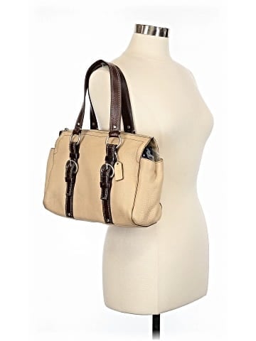 Coach Factory Leather Satchel (view 2)