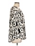 JM Collection Ivory 3/4 Sleeve Blouse Size L - photo 4