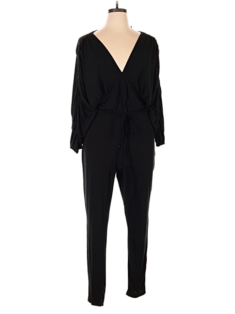 Pre-owned Ashley Stewart Jumpsuit In Black