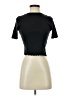 Collusion Black Short Sleeve Top Size 4 - photo 1