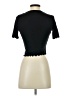 Collusion Black Short Sleeve Top Size 4 - photo 2