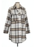 MELLODAY Plaid Gray Coat Size L - photo 1