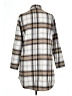 MELLODAY Plaid Gray Coat Size L - photo 2