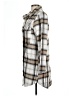 MELLODAY Plaid Gray Coat Size L - photo 5