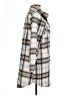 MELLODAY Plaid Gray Coat Size L - photo 4
