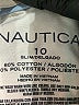 Nautica Solid Green Khakis Size 10 - photo 3
