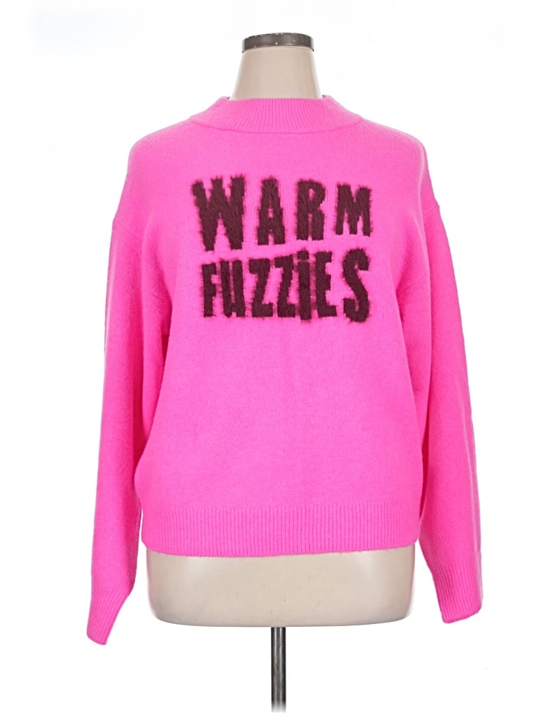 A New Day Pullover Sweater In Pink