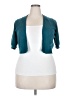 Torrid Teal Cardigan Size 2X Plus (2) - photo 1