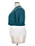Torrid Teal Cardigan Size 2X Plus (2) - photo 5