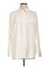 Modern Ambition Solid Ivory Long Sleeve Blouse Size M - photo 1