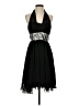 Way-in 100% Polyester Black Cocktail Dress Size S - photo 1