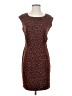 Nine West Animal Print Brown Casual Dress Size S - photo 1