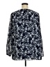 Laurie Felt 100% Polyester Blue Long Sleeve Blouse Size 2X - photo 2
