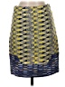 Collective Concepts 100% Polyester Graphic Blue Casual Skirt Size XS - photo 1