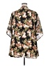 Walmart Floral Black Kimono Size 3XL - photo 2