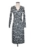 Ann Taylor Print Gray Cocktail Dress Size XXS - photo 1