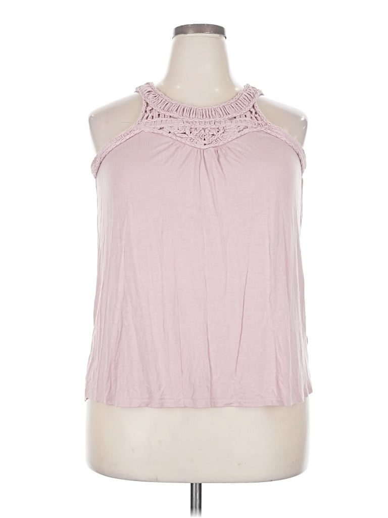 Pre-owned Maurices Sleeveless Blouse In Pink