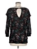 Free People Black 3/4 Sleeve Blouse Size M - photo 2