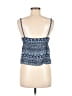 BCBGMAXAZRIA Blue Sleeveless Blouse Size M - photo 2