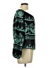 Shein 100% Polyester Green Long Sleeve Blouse Size 12 - photo 4