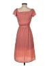 Monteau Polka Dots Pink Casual Dress Size S - photo 2