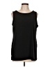 Susan Graver Black Sleeveless Top Size L (petite) - photo 1