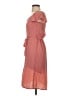 Monteau Polka Dots Pink Casual Dress Size S - photo 5