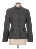 Larry Levine 100% Polyester Tweed Gray Blazer Size 10 - photo 1