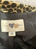 Heart Soul 100% Polyester Animal Print Gold Blazer Size M - photo 6