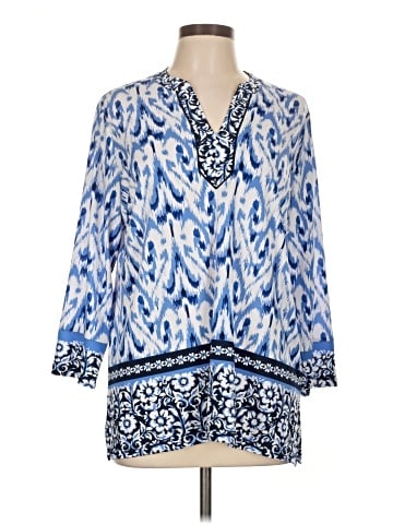 Susan Graver 3/4 Sleeve T-Shirt (view 1)