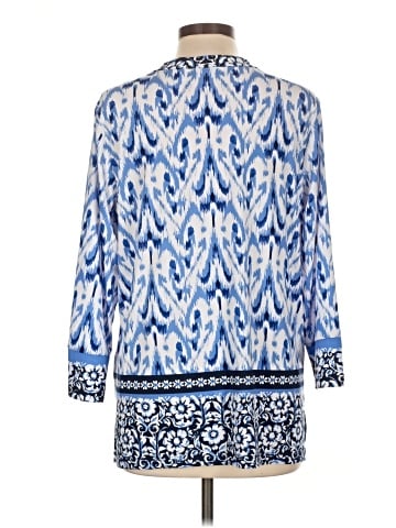 Susan Graver 3/4 Sleeve T-Shirt (view 2)
