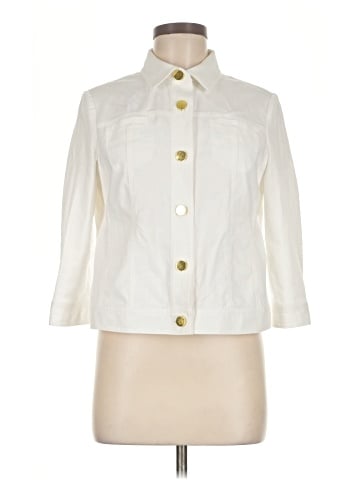 Rafaella 3/4 Sleeve Button-Down Shirt (view 1)