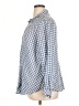 J.Jill Checkered-gingham Blue 3/4 Sleeve Button-Down Shirt Size XL - photo 5