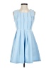 Unbranded Solid Blue Cocktail Dress Size S - photo 1