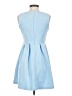 Unbranded Solid Blue Cocktail Dress Size S - photo 2
