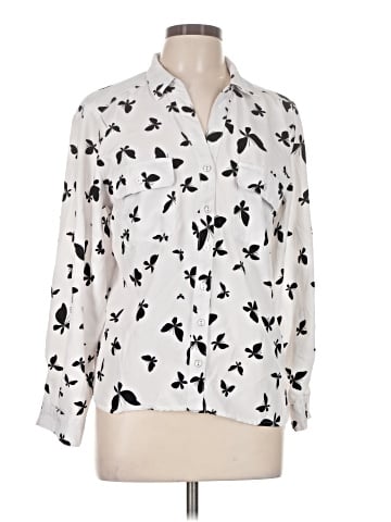 Adrienne Vittadini Long Sleeve Blouse (view 1)