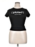 Shein Black Short Sleeve T-Shirt Size XL - photo 1