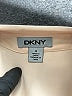 DKNY Color Block Ivory Long Sleeve Blouse Size M - photo 7