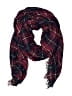 Unbranded Plaid Burgundy Red Scarf One size - photo 1