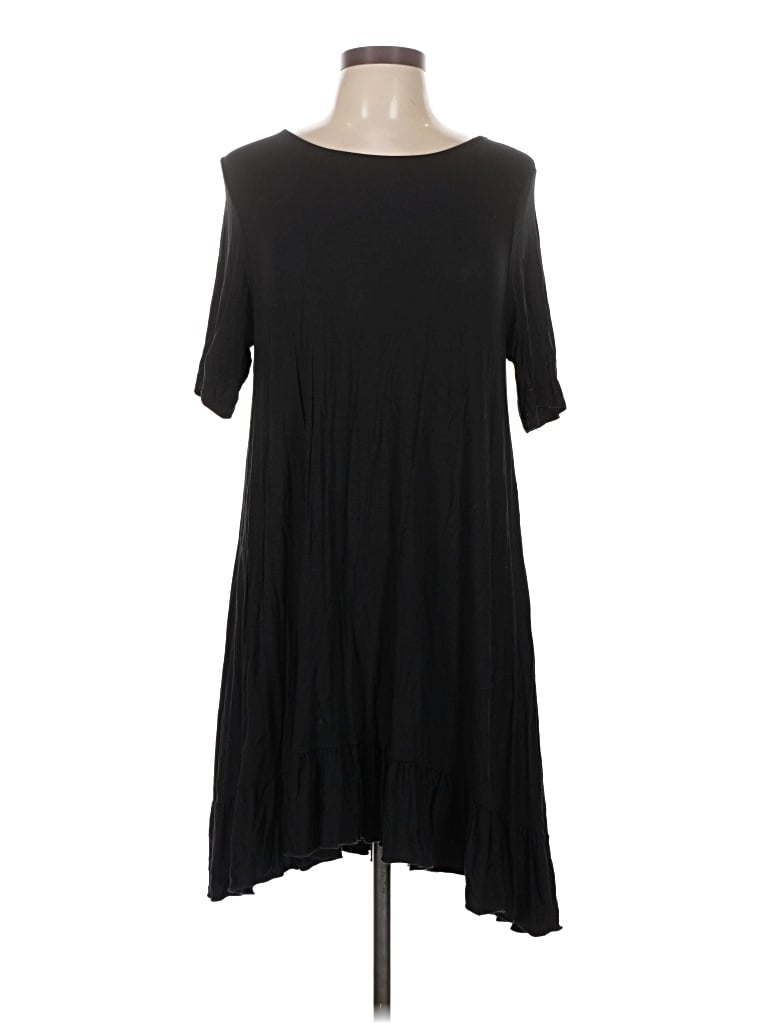 Pre-owned Agnes & Dora Casual Dress In Black