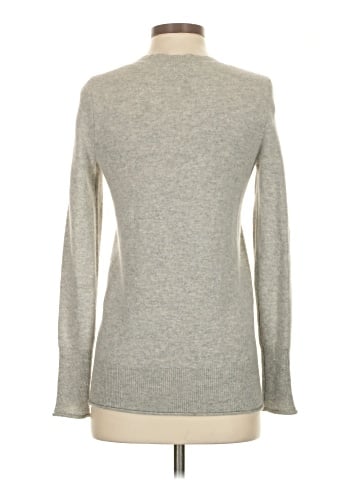 Aqua Cashmere Pullover Sweater (view 2)